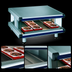 Thumbnail image #3 for Hatco Glo-Ray Designer Slant Countertop Single-Shelf Hot Food Display Warmer, 60.25 Inches
