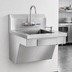 Thumbnail image #3 for Eagle Group ADA Wall-Mounted 304 Stainless Steel Hand Sink with 14 x 16 x 5-Inch Bowl, Faucet, Skirt, Soap Dispenser and Paper Towel Dispenser