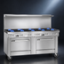 Thumbnail image #3 for Southbend Ultimate 72-Inch Gas Restaurant Range with 10 Open Burners and 2 Convection Ovens