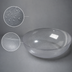 Thumbnail image #4 for Carlisle 33 Qt Clear Round Polycarbonate Pebbled Salad Bowl, 23 Inch Diameter