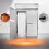 Thumbnail image #3 for Continental Refrigerator Designer Line DL2WI-SA-RT Two-Section Roll-Thru Warmer with Stainless Steel Exterior