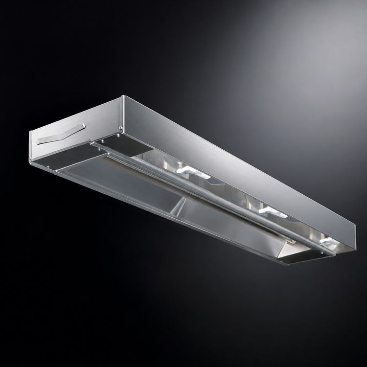 Product image #3 for Eagle Group RedHots 144-Inch Single Lighted Strip Heat Lamp with Remote, High-Watt, 240V
