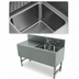 Thumbnail image #3 for Advance Tabco Prestige 1-Compartment Underbar Sink Unit with Left Drainboard and Faucet, 36 W x 20 D x 36 H