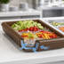 Thumbnail image #3 for FiveStar Insulated Polyethylene Cold Food Bar Buffet Unit, 44 x 24-7/8 x 6-5/8 Inches, Brown