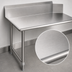 Thumbnail image #3 for John Boos Pro-Bowl 24-Inch x 30-Inch Straight Clean Dishtable, Right-to-Left, 16-Gauge 300-Series Stainless Steel