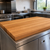 Thumbnail image #3 for Appalachian Red Oak Edge Grain Island Countertop, 84