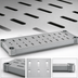 Thumbnail image #4 for Eagle Group Quik-Set 48 Inch x 24 Inch Louvered Solid Shelf, Galvanized Steel, Gray Epoxy Finish