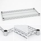 Thumbnail image #3 for Eagle Group QuadTruss 1830S Stainless Steel Wire Shelf, 30"W x 18"D, 800 lb Capacity Case of 4