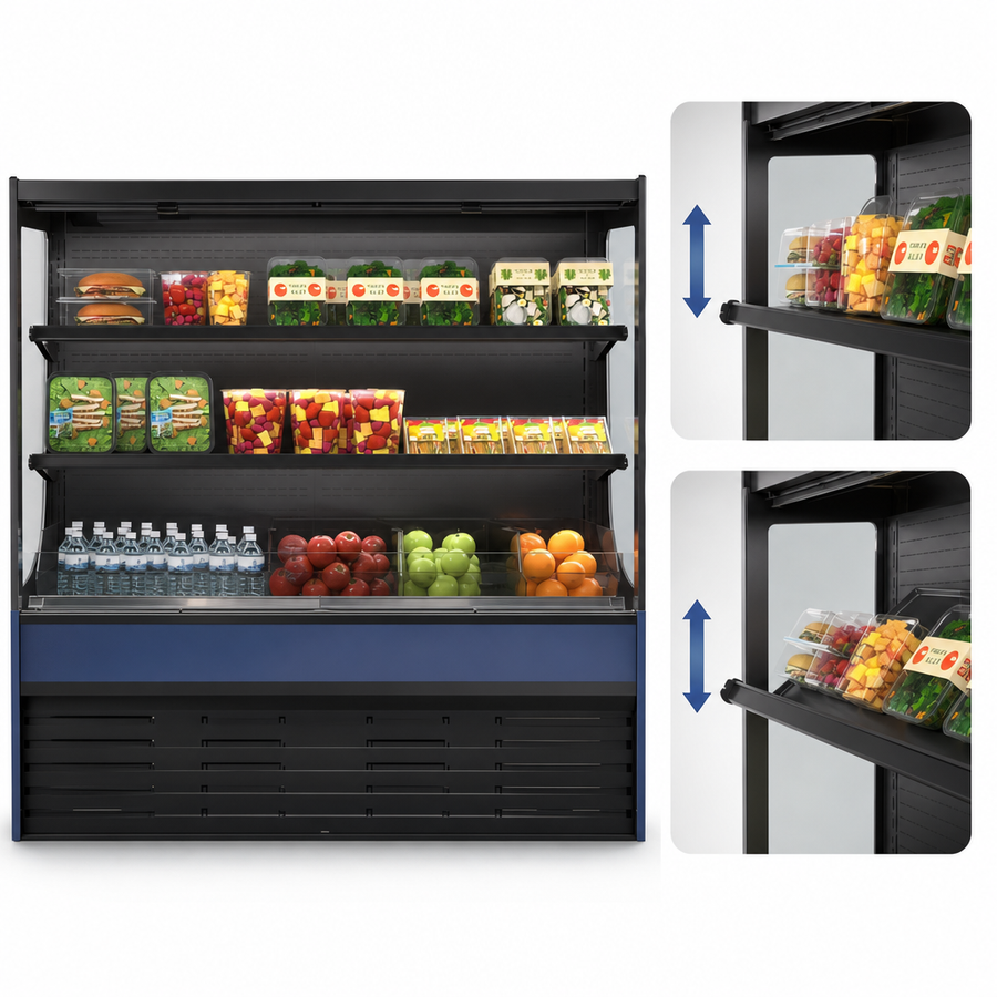 Adjustable Two-Tier Shelving