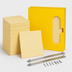 Thumbnail image #3 for Over-The-Spill Yellow Spill Absorbent Station Kit with 22 Pads and Dispenser