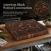 Thumbnail image #3 for Boos Block American Black Walnut End-Grain Island Countertop, 36 x 25 x 4 Inches