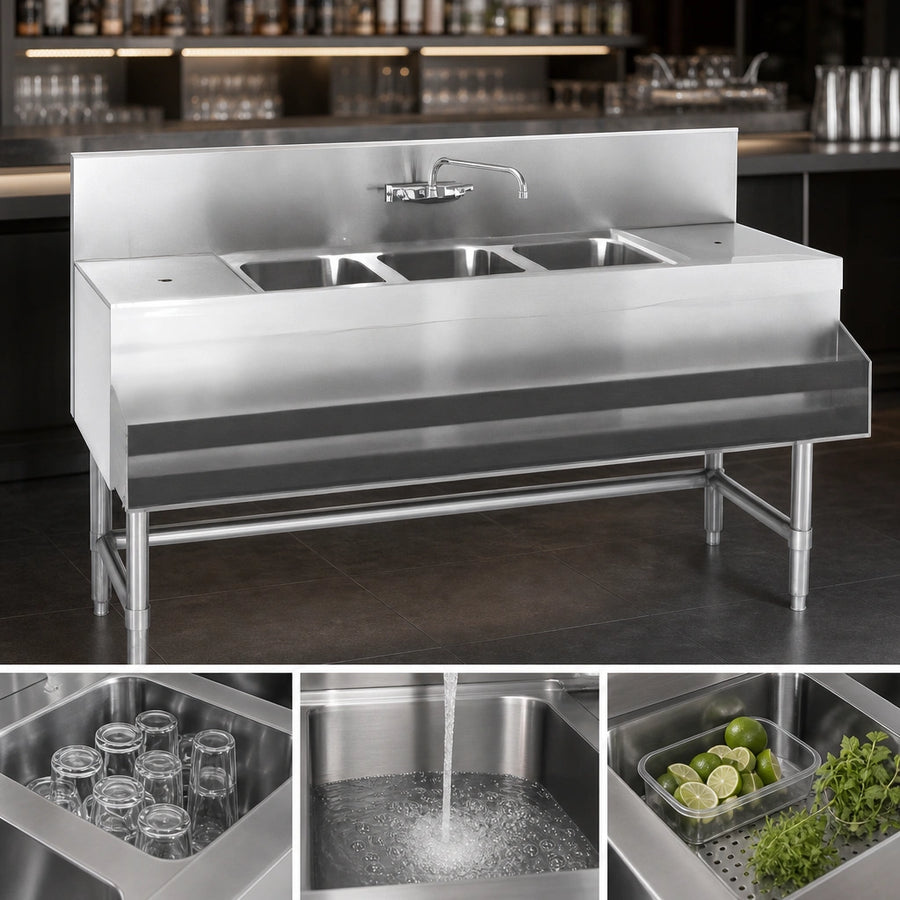 Three-Compartment Sink Design