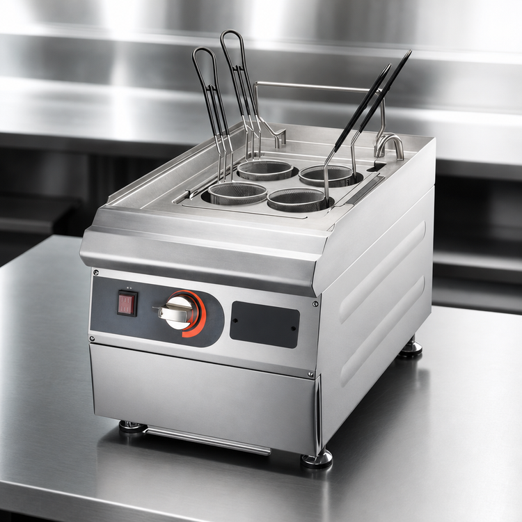 Product image #3 for Waring WPC100 Electric Countertop Pasta Cooker/Rethermalizer, 13.1 Qt. Single Tank