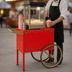 Thumbnail image #3 for Benchmark Antique-Style Popcorn Machine Cart/Trolley