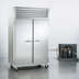 Thumbnail image #3 for Traulsen Spec-Line 48-Inch Remote Reach-In Freezer, 2-Section, Half-Height Solid Doors