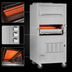 Thumbnail image #3 for Southbend Platinum Heavy Duty 32-Inch Single-Deck Gas Infrared Upright Broiler with Overhead Warming Oven, Modular Mount