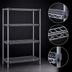 Thumbnail image #3 for Eagle Valu-Master 4-Tier Starter Wire Shelving Unit, 48
