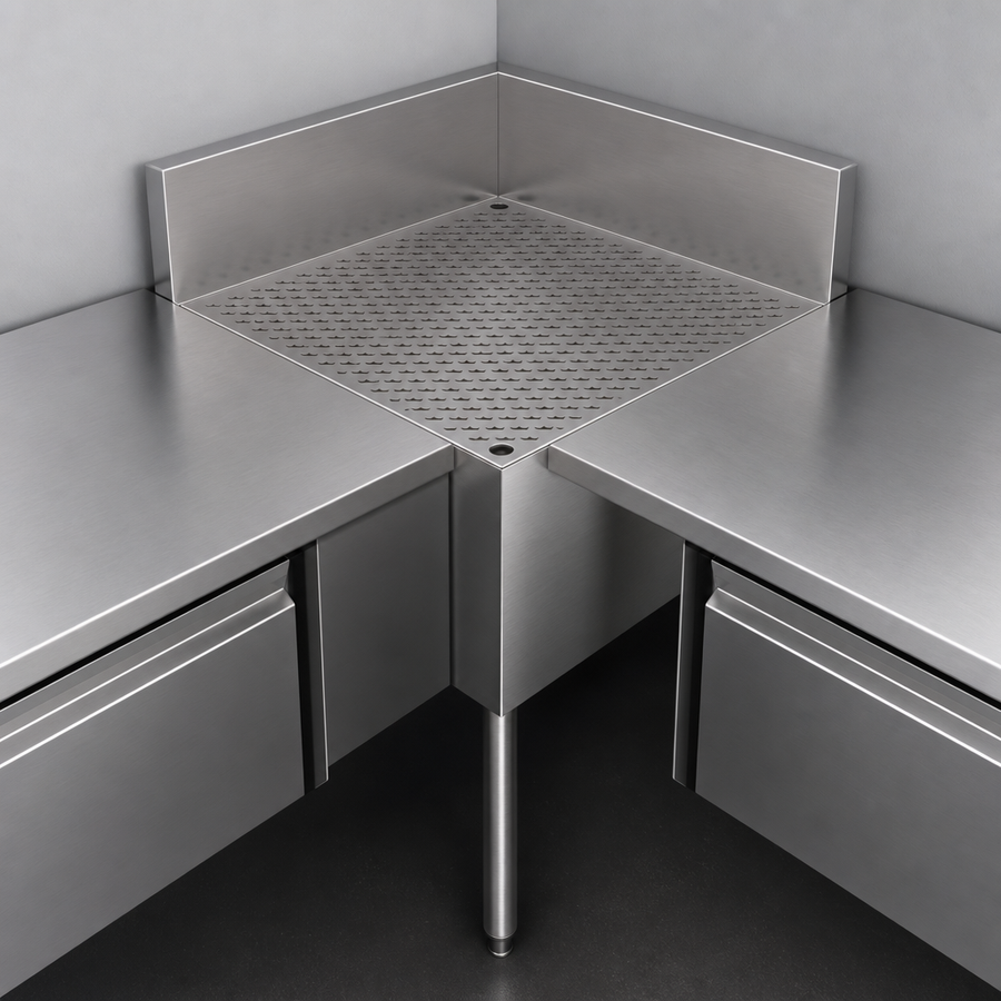 90° Rear Corner Design