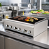 Thumbnail image #3 for Turbo Air Bake Tech Innovation 36-Inch Countertop Gas Radiant Charbroiler, 6 Burners, 90,000 BTU