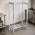 Thumbnail image #3 for Lifetime Tough Fully Assembled All-Welded 2-Shelf Channel Style Aluminum Dunnage Shelving, 72 x 20 x 64 Inches