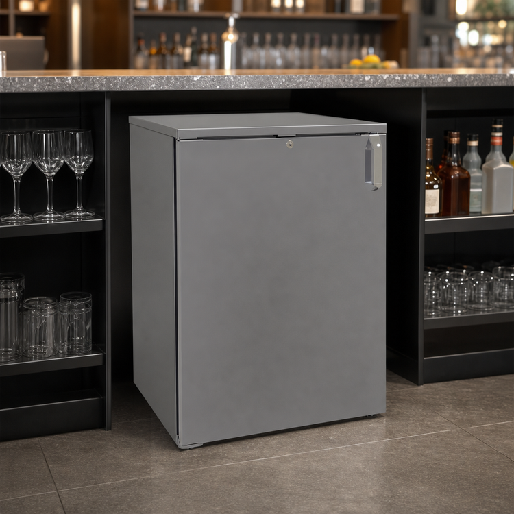 Product image #3 for Glastender DS24 One-Section Back Bar Dry Storage Cabinet, 24-Inch Wide, Solid Hinged Door, 2 Adjustable Shelves