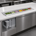Thumbnail image #3 for Randell 43 Inch Drop-In Refrigerated Frost Top with 3 Pan Capacity