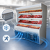 Thumbnail image #3 for Howard-McCray 32E Series 50-Inch Self-Contained Meat Open Merchandiser with LED Lighting