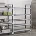 Thumbnail image #3 for Cambro Camshelving Elements XTRA Stationary Add-On Polymer Shelving Unit, 24-Inch Deep x 36-Inch Wide x 64-Inch High, 5-Tier Vented, Speckled Gray