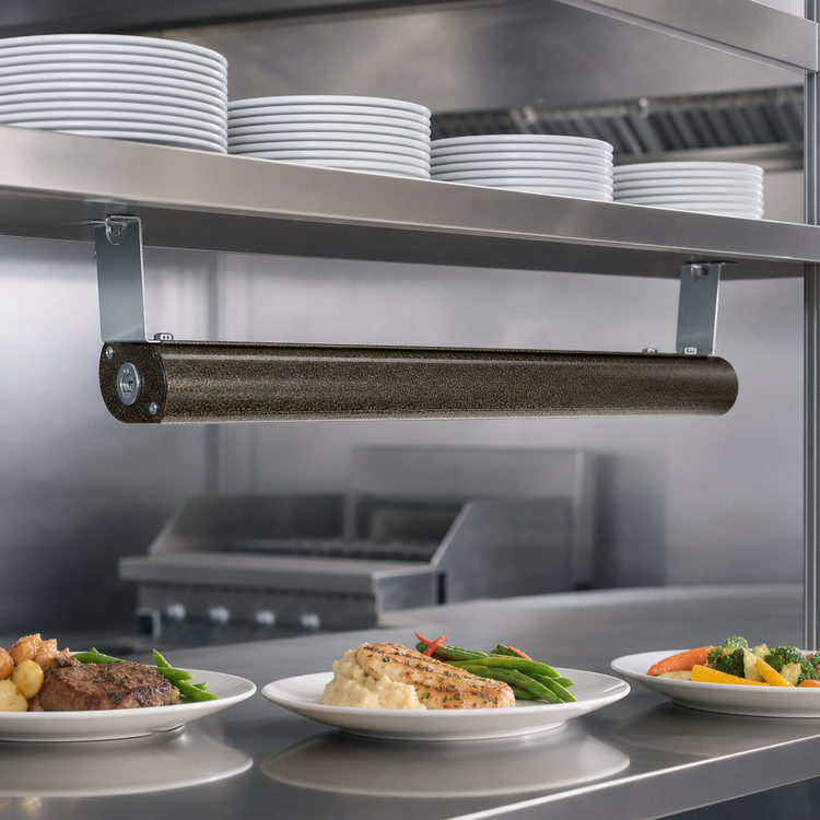 Product image #3 for Vollrath 42-Inch Low Profile Unlighted Strip Heat Lamp with Remote Toggle Switch