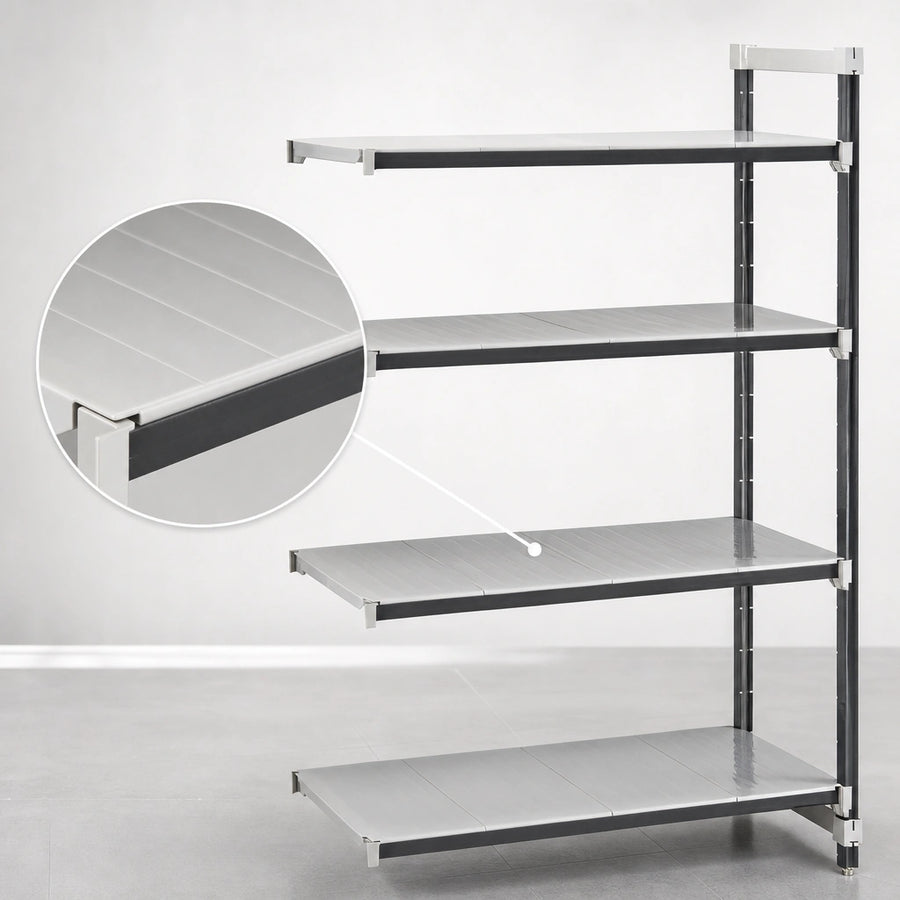 Solid Reinforced Polypropylene Shelf Plates