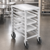 Thumbnail image #3 for Channel Manufacturing Half Size Aluminum End-Load Bun Pan Rack, 15-Pan Capacity, 5-Inch Swivel Casters