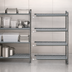 Thumbnail image #3 for Cambro Camshelving Basics Plus 4-Tier Vented Add-On Shelving Unit, 18