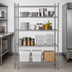 Thumbnail image #3 for Advance Tabco Special Value Series 60-Inch Wide Chrome Wire Shelving Unit, 24-Inch Deep x 74-Inch High