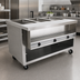Thumbnail image #3 for Advance Tabco Heavy Duty Electric Sealed Well Hot Food Table with Enclosed Base, 3 Wells, 47-1/8 Inch, 120V