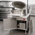 Thumbnail image #3 for Crown DMS-30 30 Gallon Direct Steam Stationary Kettle, 2/3 Jacketed