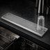 Thumbnail image #3 for 30 Inch Surface-Mount Stainless Steel Drip Tray Trough with Integral Glass Rinser