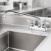 Thumbnail image #3 for Krowne Royal Series Low-Lead 4-Inch Center Deck Mount Faucet with 14-Inch Swing Spout