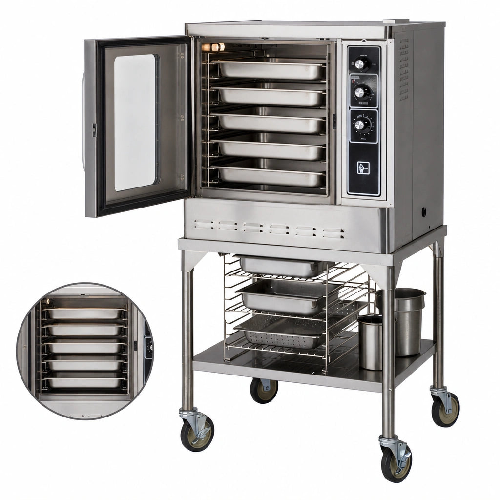 5-Pan Half-Size Capacity