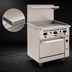 Thumbnail image #3 for Wolf Challenger XL 36-Inch Gas Restaurant Range with Griddle Top and Standard Oven