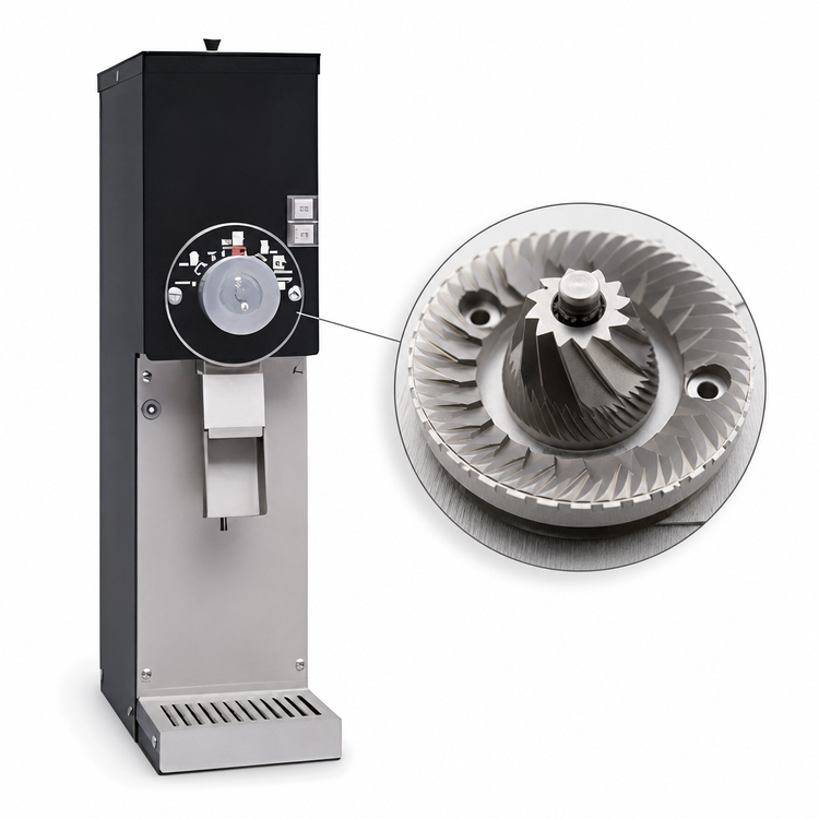 Product image #3 for Grindmaster Beverage 890BS Slimline Retail Coffee Grinder, 7-Inch Wide, 3 lb Hopper