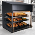 Thumbnail image #3 for Hatco Flav-R-Savor Air Curtain Heated Display Cabinet, Countertop Self-Service, 3 Adjustable Shelves