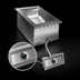 Thumbnail image #3 for Eagle Group SGDI-1-120T-D Drop-In Electric Hot Food Well with Drain, 1 Full-Size Pan, 120V