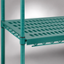 Thumbnail image #3 for QuadPlus Solid Polymer Shelf Mat for Quad-Adjust Shelving, 72 x 24 Inches, Green