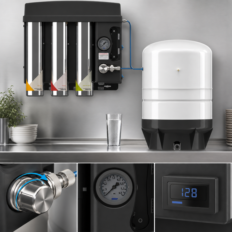Product image #3 for Everpure EZ-RO Blended Reverse Osmosis System, 200 GPD with 10-Gallon Tank