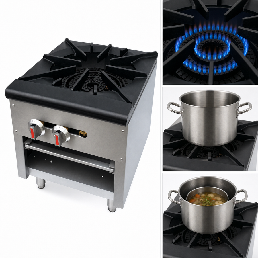 Dual-Ring Cast Iron Burner