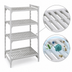 Thumbnail image #4 for Cambro Camshelving Premium 4-Shelf Vented Stationary Starter Unit, 21
