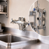 Thumbnail image #3 for Wall-Mount Double Pantry Faucet Base with 3-Inch Centers and Rigid Outlet