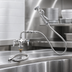 Thumbnail image #3 for T&S Brass Single-Hole Deck-Mount Mixing Pre-Rinse Faucet Kit with 44-Inch Hose and 1.42 GPM Spray Valve