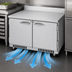 Thumbnail image #3 for Turbo Air PRO Series 48-1/4-Inch Two-Section Front Breathing Worktop Freezer with Solid Swing Doors