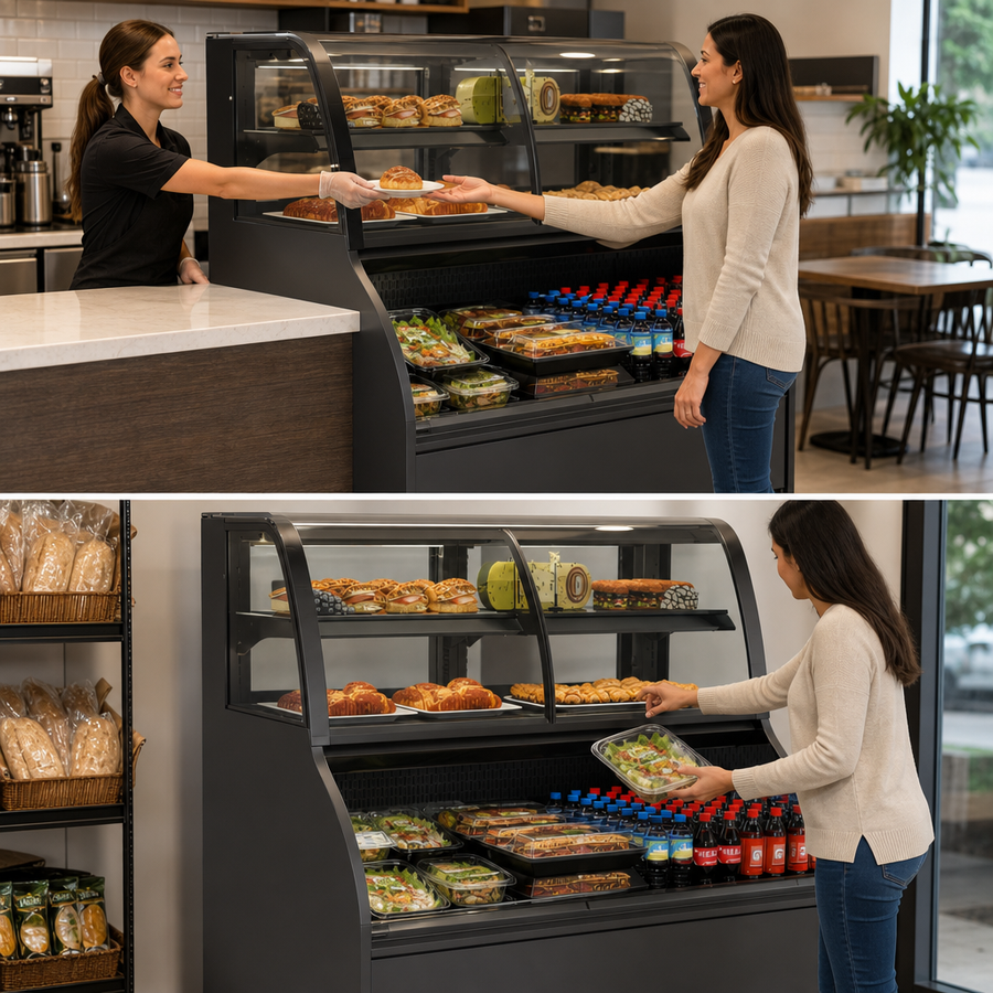 Dual Service/Self-Service Design
